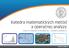 Katedra matematických metód a operačnej analýzy. frdsa.fri.uniza.sk