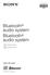 (1) Bluetooth audio systém. Bluetooth audio systém. Návod k obsluze. Návod k obsluze MEX-BT Sony Corporation