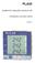 PLA33. Multifunkční analyzátor elektrické sítě. Uživatelský a servisní návod. verze 2.7