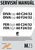 DIVAtop 60 C24/32 DIVAtop 60 F24/32. FERdigit 60 C24/32 FERdigit 60 F24/32