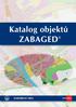 Z E M Ě M Ě Ř I C K Ý. Katalog objektů ZABAGED