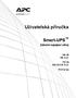 Uživatelská příručka. Smart-UPS. Záložní napájecí zdroj. 500 VA 100 V stř. 750 VA 100/120/230 V stř. Věžový typ