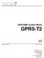 GPRS/SMS Vysílací Modul GPRS-T2