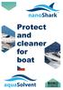 Protect and cleaner for boat