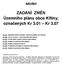 ZADÁNÍ ZMĚN Územního plánu obce Křtiny, označených Kr 3.01 Kr 3.07