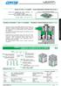 TECHNICAL FEATURES SK AND SH CYLINDERS / TECHNICKÁ CHARAKTERISTIKA VÁLCŮ SK A SH