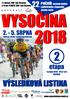 VYSOČINA 2018 VÝSLEDKOVÁ LISTINA ETAPY / INDIVIDUAL CLASSIFICATION