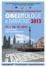 OBEZITOLOGIE & BARIATRIE 2013