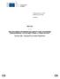 PŘÍLOHA SDĚLENÍ KOMISE EVROPSKÉMU PARLAMENTU, RADĚ, EVROPSKÉMU HOSPODÁŘSKÉMU A SOCIÁLNÍMU VÝBORU A VÝBORU REGIONŮ