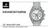Automatické hodinky. Návod k použití a záruka. Tchibo GmbH D Hamburg 93079AB6X6VIIZAMIT