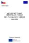 Ministerstvo financí METODICKÝ POKYN CERTIFIKACE VÝDAJŮ PRO PROGRAMOVÉ OBDOBÍ