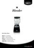 Blender B200-B201-B202