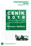 CENÍK. Provoz Vyškov TRANSPORTBETON A ZNAČKOVÉ PRODUKTY. transportbeton.cz