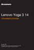 Lenovo Yoga Uživatelská příručka