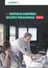 PORTFOLIO KASPERSKY SECURITY FOR BUSINESS 2015