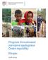 Program dvoustranné rozvojové spolupráce České republiky Etiopie