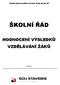 Školní řád Středního odborného učiliště stavebního, Plzeň, Borská 55