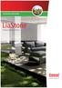 ZAHRADNÍ PROGRAM. LiaStone. Katalog zahradní architektury.