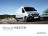 Renault MASTER. Uživatelská příručka