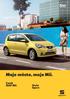 seat.cz/mii Moje město, moje Mii. Ceník SEAT Mii. Style Sport