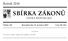 SBÍRKA ZÁKONŮ. Ročník 2018 ČESKÁ REPUBLIKA. Částka 163 Rozeslána dne 31. prosince 2018 Cena Kč 159, O B S A H :