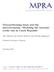 Non-performing loans and the macroeconomy: Modeling the systemic credit risk in Czech Republic