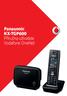 Panasonic KX-TGP600 Příručka uživatele Vodafone OneNet