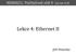 Lekce 4: Ethernet II