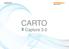 Uživatelská příručka F A CARTO. Capture 3.0