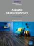 Acoustic Spacia/Signature AKUSTICKÉ VINYLOVÉ DÍLCE