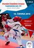 2. KOLO POHÁRU ČESKÉHO SVAZU TAEKWON-DO ITF NEJÚSPĚŠNĚJŠÍ ŠKOLA