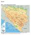 PŘÍLOHY. Příloha č. 1: Obecně zeměpisná mapa Bosny a Hercegoviny