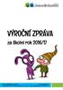 VÝROČNÍ ZPRÁVA. za školní rok 2016/17. Komenského 810/9, Šumperk telefon: