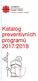 Katalog preventivních programů 2017/2018