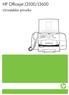 HP Officejet J3500/J3600. Uživatelská příručka