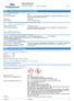 Bezpečnostní list dle směrnice (EU) 2015/830 Datum vydání: 02/09/2014 Datum revize: 04/04/2017 : Verze: 1.1