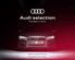 Audi selection Počítejte s námi. Audi Financial Services