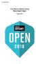 Pravidla pro šipkový turnaj Nova Sport Open