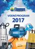 ELPUMPS VODNÍ PROGRAM 2016