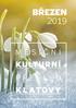 MĚSTSKÉ KULTURNÍ STŘEDISKO KINO ŠUMAVA BŘEZEN 2019 VÝSTAVY LOUTKOVÝ SOUBOR BROUČEK PŘIPRAVUJEME: KURZ TANCE A SPOLEČENSKÉ VÝCHOVY PRO MLÁDEŽ