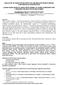 APLICATION OF OXIDATION REAGENTS ON CHLORINATED HYDROCARBONS CONTAMINATED GROUNDWATER