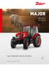 MAJOR MAJOR CL MAJOR HS MALÝ POMOCNÍK PRO VELKÉ ÚKOLY. Traktor je Zetor. Od roku 1946.