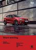 seat.cz/ibiza Start moving. Ceník SEAT Ibiza. Reference Style Xcellence FR