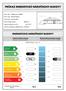 vydaný podle zákona č. 406/2000 Sb., o hospodaření energií, a vyhlášky č. 78/2013 Sb., o energetické náročnosti budov Měrné hodnoty kwh/(m 2 rok)