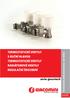 TERMOSTATICKÉ VENTILY S RUČNÍ HLAVOU TERMOSTATICKÉ VENTILY RADIÁTOROVÉ VENTILY REGULAČNÍ ŠROUBENÍ. série giacotech. Technická dokumentace výrobků