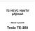 T2 HEVC HbbTV přijímač. Návod k použití. Tesla TE-350