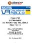 ZVLÁŠTNÍ USTANOVENÍ 35. ROCKSTEEL VALAŠSKÁ RALLY 2016 RALLYSPRINT SÉRIE POHÁR 2+ POHÁR MLÁDEŽE POHÁR POŘADATELE