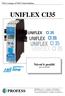 UNIFLEX CI35. Návod k použití platí od 05/2009. PMA a Company of WEST Control Solutions