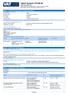 Klasifikace podle nařízení (ES) č.1272/2008 (CLP)Směsi/Látky: SDS EU 2015: Podle nařízení (EU) 2015/830 (REACH příloha II) Neklasifikováno