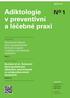 Adiktologie v preventivní a léčebné praxi